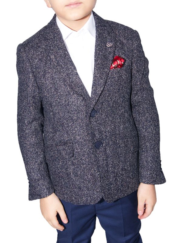 Elie Balleh Boy's Textured Blazer